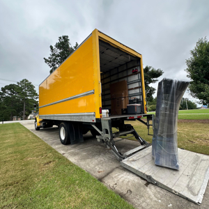 Loading, Furniture, and Moving Truck from Boxed and Loaded Moving & Storage uploaded 10:13 PM on Oct 21st, 2025