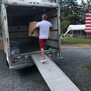 Customers, Plastic Wrap, Loading, Moving Boxes, and Moving Truck from Move Makers Moving uploaded 12:28 PM on Oct 6th, 2020