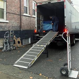 Moving Blankets, Furniture, Loading, Furniture Dolly, and Moving Truck from Sound Moving uploaded 12:59 PM on Mar 7th, 2023
