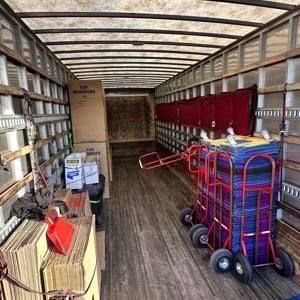 Hand Truck, Moving Truck, Moving Blankets, Moving Boxes, and Plastic Wrap from Nezero llc uploaded 9:17 PM on Mar 24th, 2026