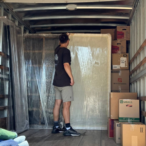 Plastic Wrap and Loading from ZIPMOVING LLC uploaded 8:24 AM on Sep 18th, 2025