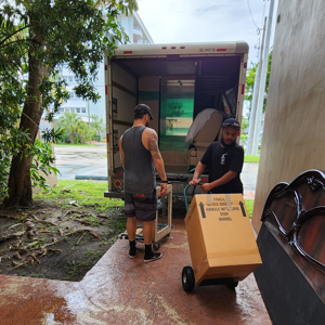 Unloading, Furniture, Movers, Loading, and Moving Truck from Phierce Logistics uploaded 9:39 AM on Mar 20th, 2024