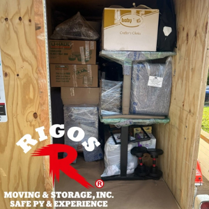 Furniture, Moving Container, Loading, and Moving Boxes from Rigo's Moving & Storage, Inc uploaded 1:32 PM on Sep 24th, 2026