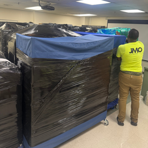 Plastic Wrap, Moving Blankets, Movers, and Furniture from JMO International Corporation uploaded 11:08 AM on Apr 2nd, 2026