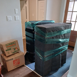Moving Blankets and Furniture from Super Packers LLC. uploaded 10:22 AM on Jan 17th, 2026