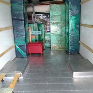 Moving Truck, Furniture, Loading, Furniture Dolly, and Plastic Wrap from 5 Star Quality Movers,LLC. uploaded 7:20 AM on Sep 25th, 2019
