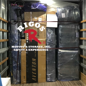 Loading, Moving Truck, Furniture, Moving Boxes, and Ropes/Straps/Tie-downs from Rigo's Moving & Storage, Inc uploaded 1:10 PM on Aug 27th, 2025