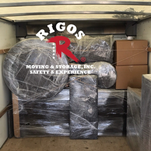 Furniture, Moving Container, Loading, Moving Boxes, and Ropes/Straps/Tie-downs from Rigo's Moving & Storage, Inc uploaded 2:19 PM on Aug 21st, 2025