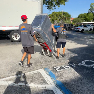 Unloading, Furniture, Loading, Movers, and Moving Truck from Sunshine Moving Company uploaded 6:36 PM on Aug 27th, 2025