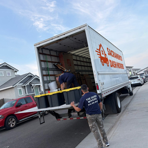 Unloading, Movers, Moving Truck, Moving Boxes, and Moving Container from Sacramento Dash Movers uploaded 5:09 PM on Mar 20th, 2026